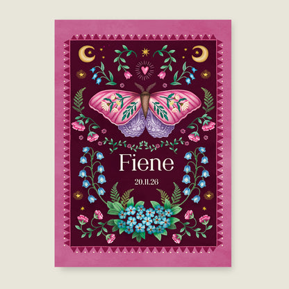 Moon Moth Red - Story of July