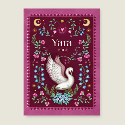 Sample Moon Swan Red - Story of July