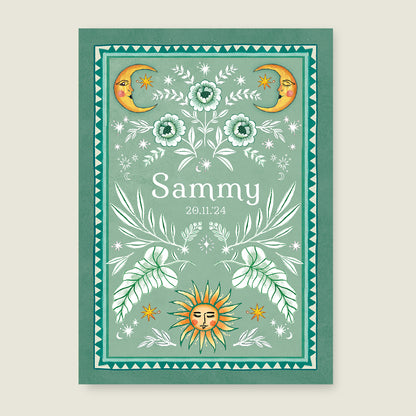 To The Moon Light Green - Story of July