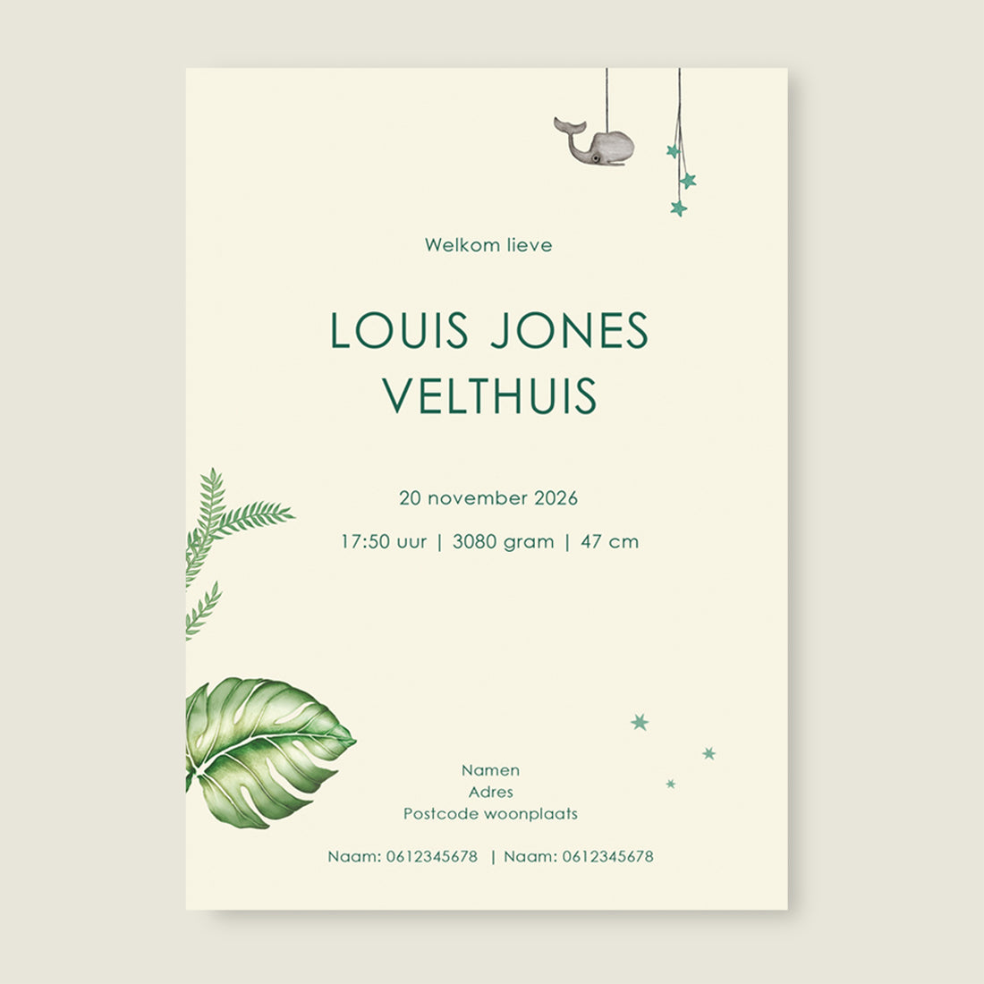 Baby Crib Green - Story of July