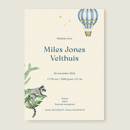 Balloon Maki Blue - Story of July