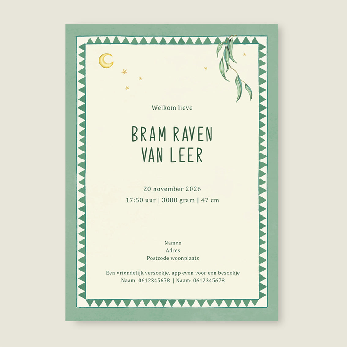 Basket Balloon Lightgreen - Story of July