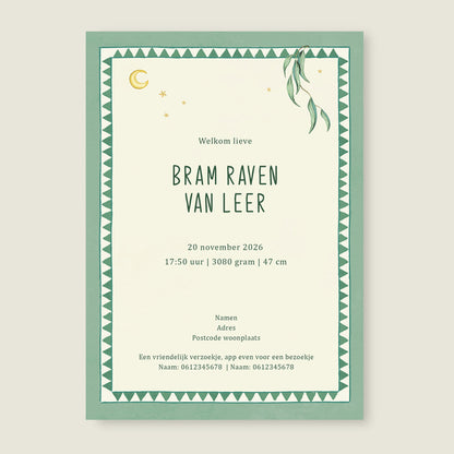 Sample Basket Balloon Lightgreen - Story of July