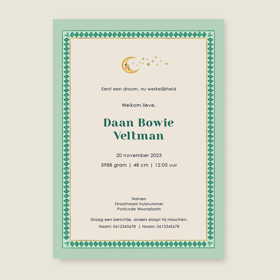 Bos Dieren Light Green - Story of July