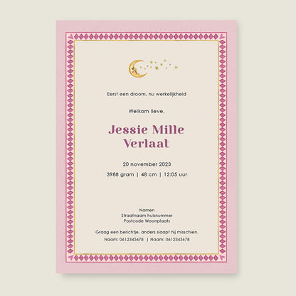 Bos Dieren Pink - Story of July