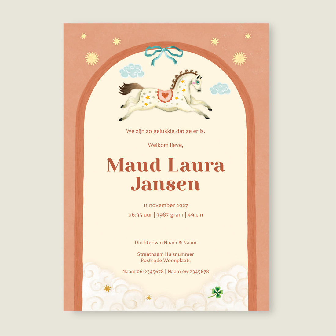 Sample Bow Horse Balloon