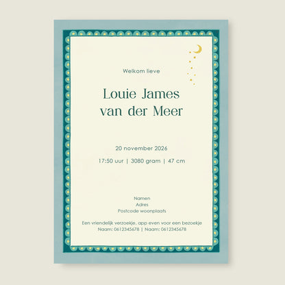 Sample Carrousel Green - Story of July