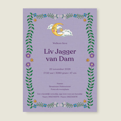 Embroider Rabbit Lila - Story of July