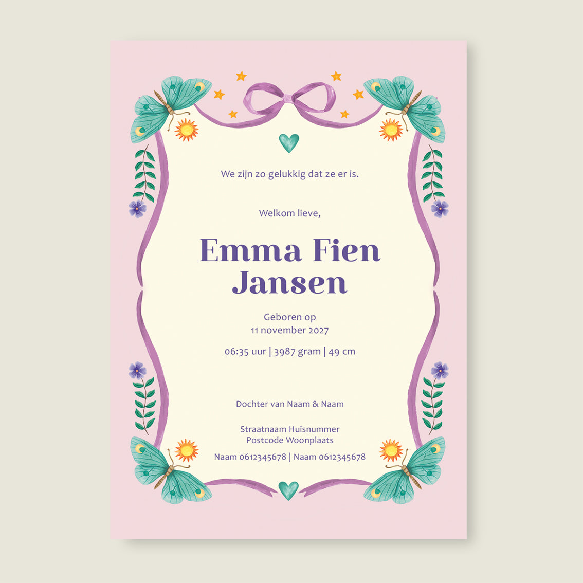 Horse And Butterflys