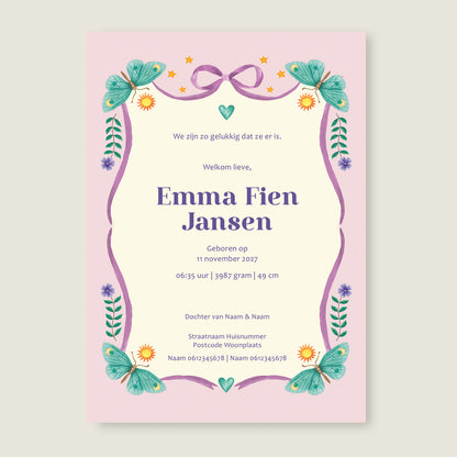 Horse And Butterflys