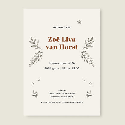 Little Dear Offwhite - Story of July