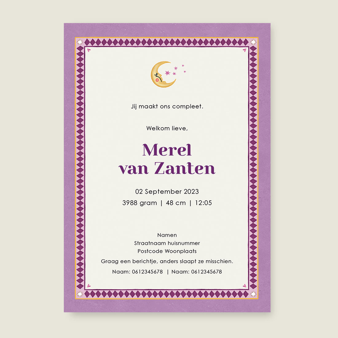 Monkey Heart Paars - Story of July