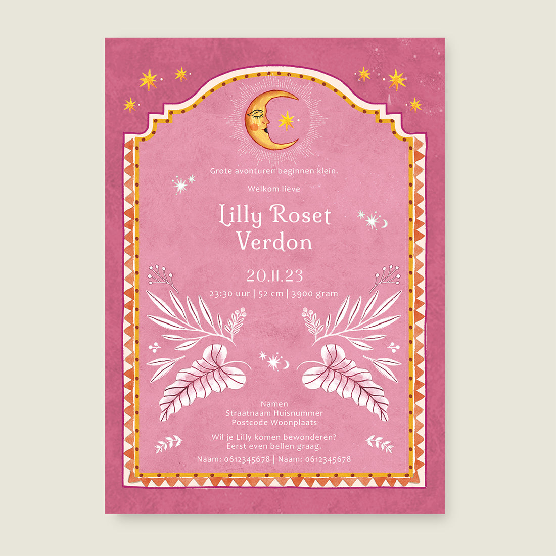 Moonchild Pink - Story of July