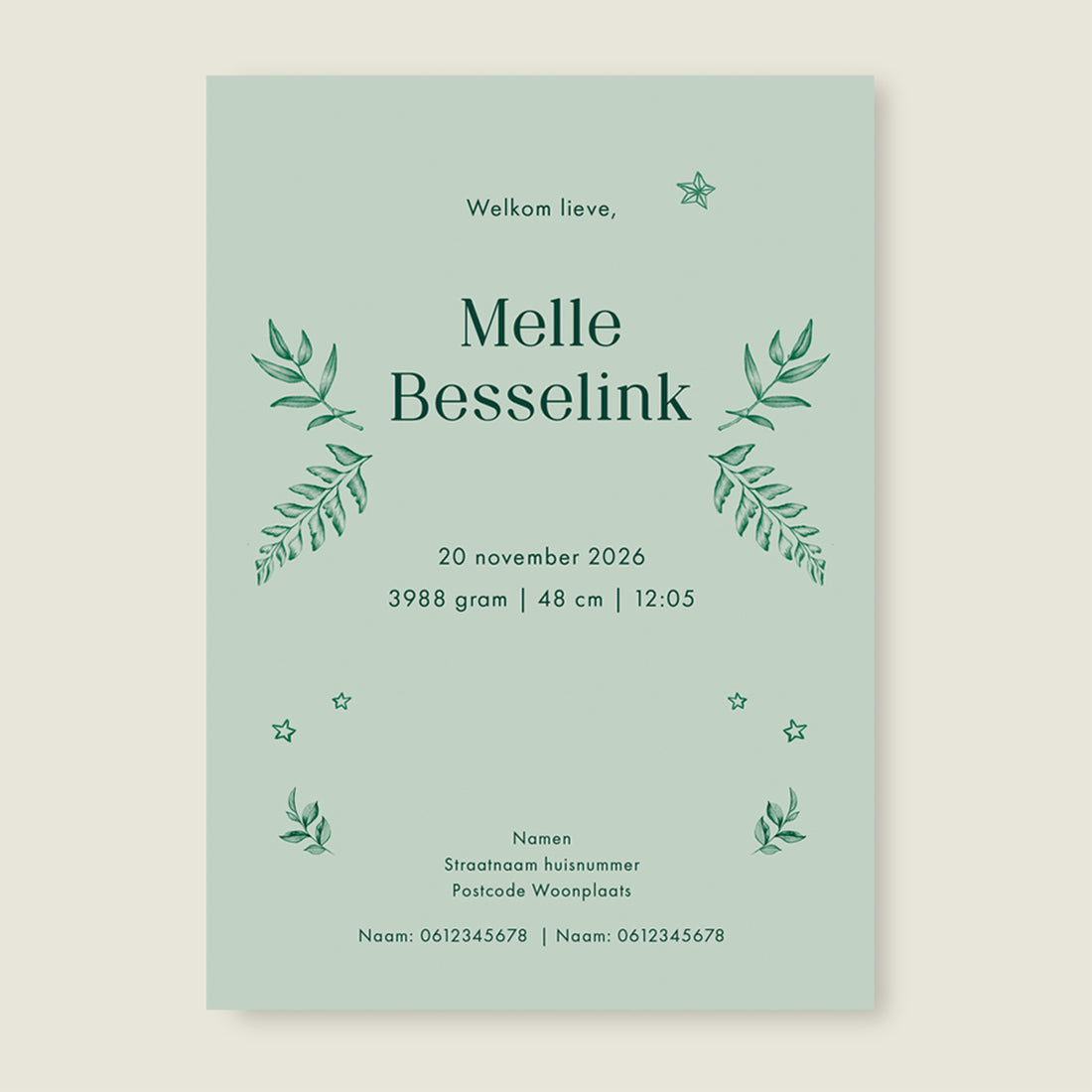 Oh Little Deer Green - Story of July