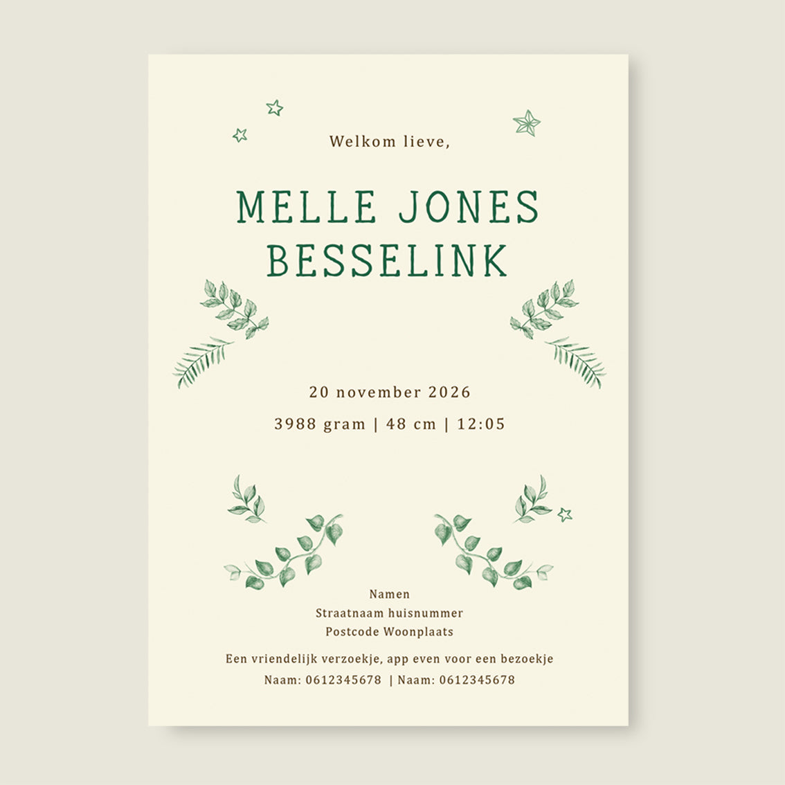 Sleeping Fox Green - Story of July