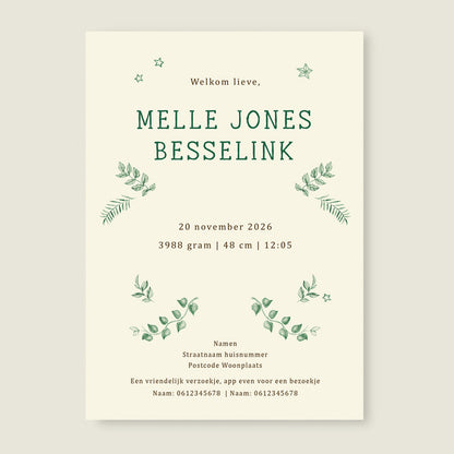 Sample Sleeping Fox Green - Story of July