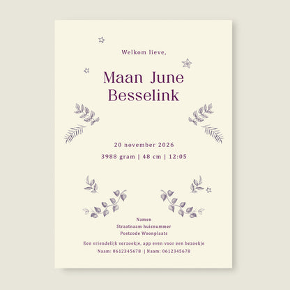 Sample Sleeping Fox Lila - Story of July