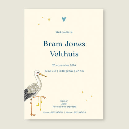 Stork Basket - Story of July