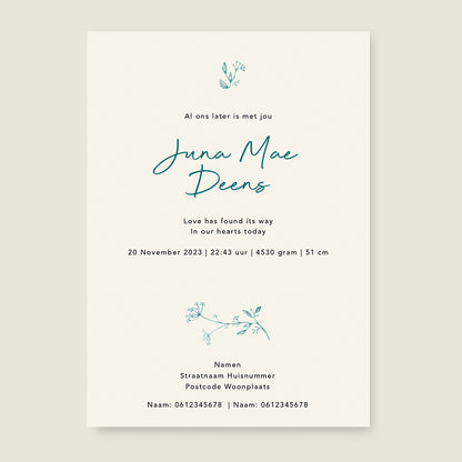 Swan Family Offwhite - Story of July