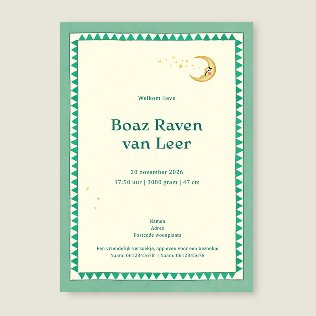 Tree Panter Green - Story of July