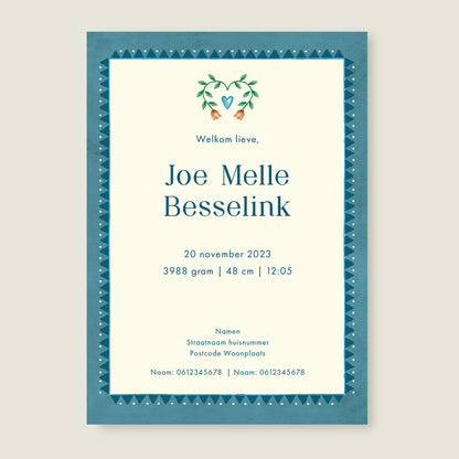 Two Dear Moonlight Blue - Story of July