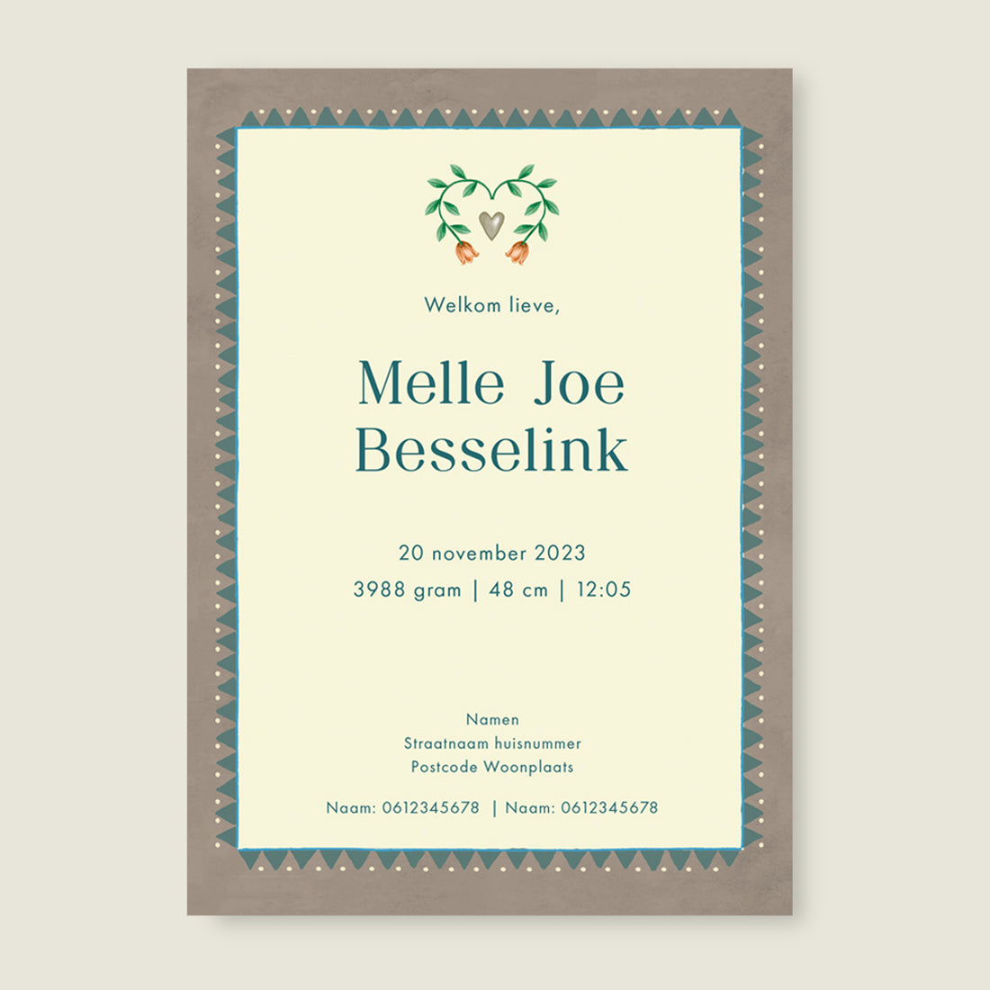 Two Dear Moonlight Khaki - Story of July