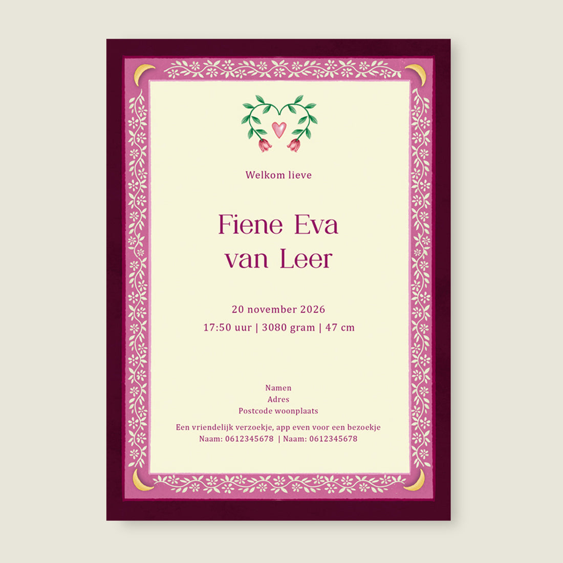 Moon Moth Red - Story of July