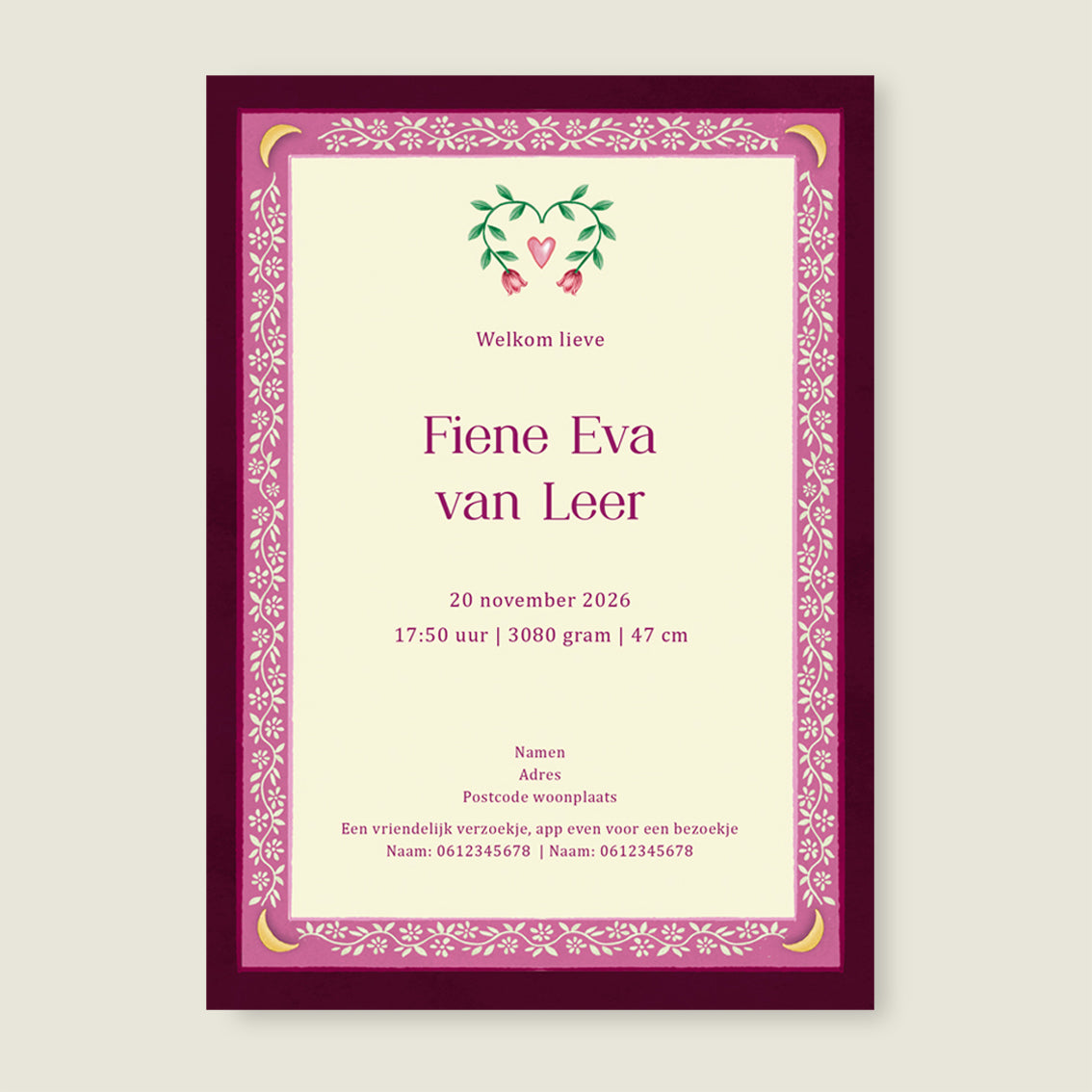 Moon Moth Red - Story of July