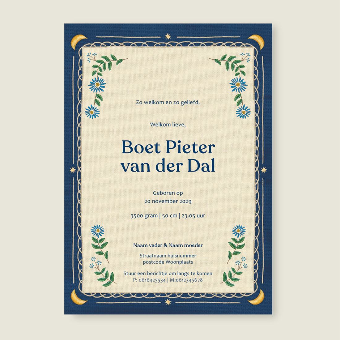 Sleeptight Dark Blue