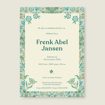 Sleeptight Flowers Blue