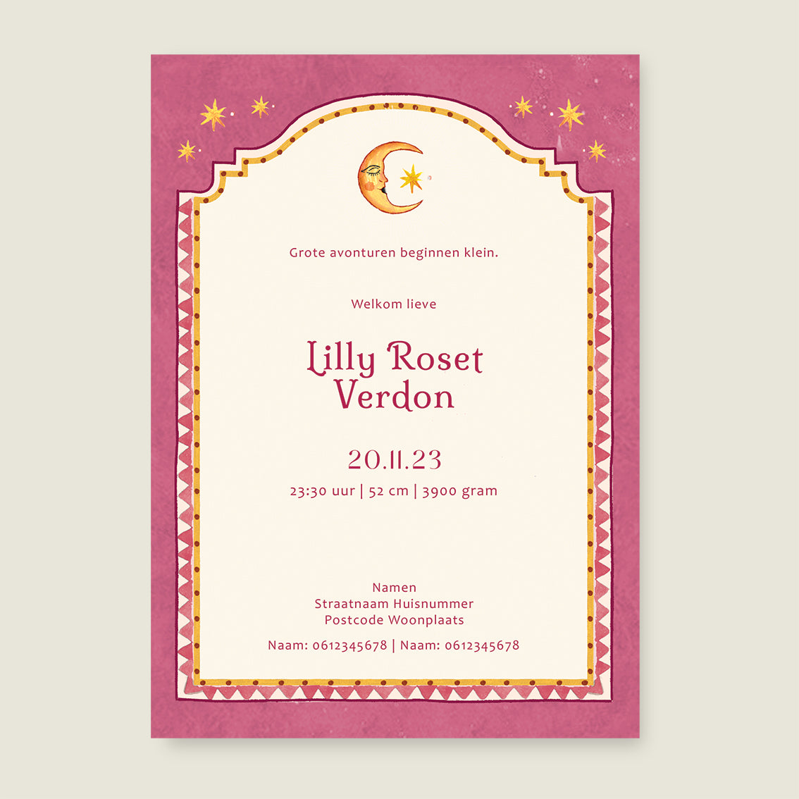 Sunshine Pink - Story of July