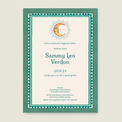 To The Moon Light Green - Story of July