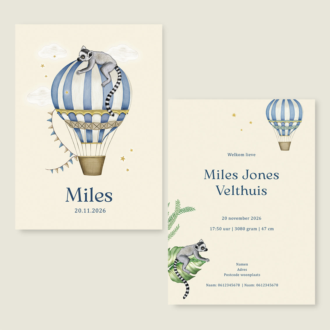 Balloon Maki Blue - Story of July