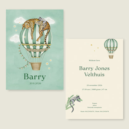 Balloon Panter Green - Story of July