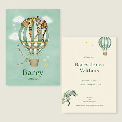 Sample Balloon Panter Green - Story of July