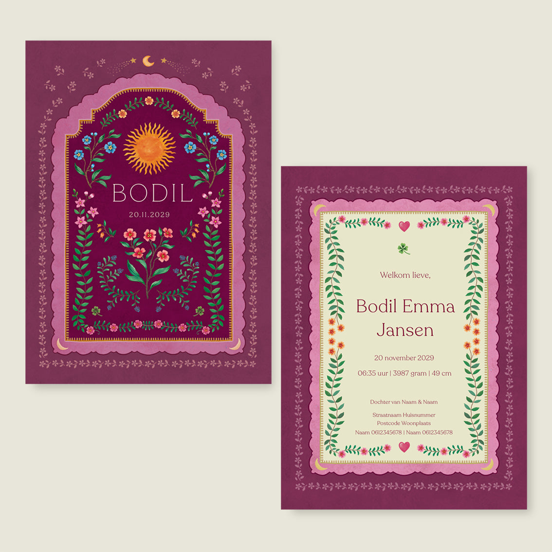 Sample Blooming Sun Red