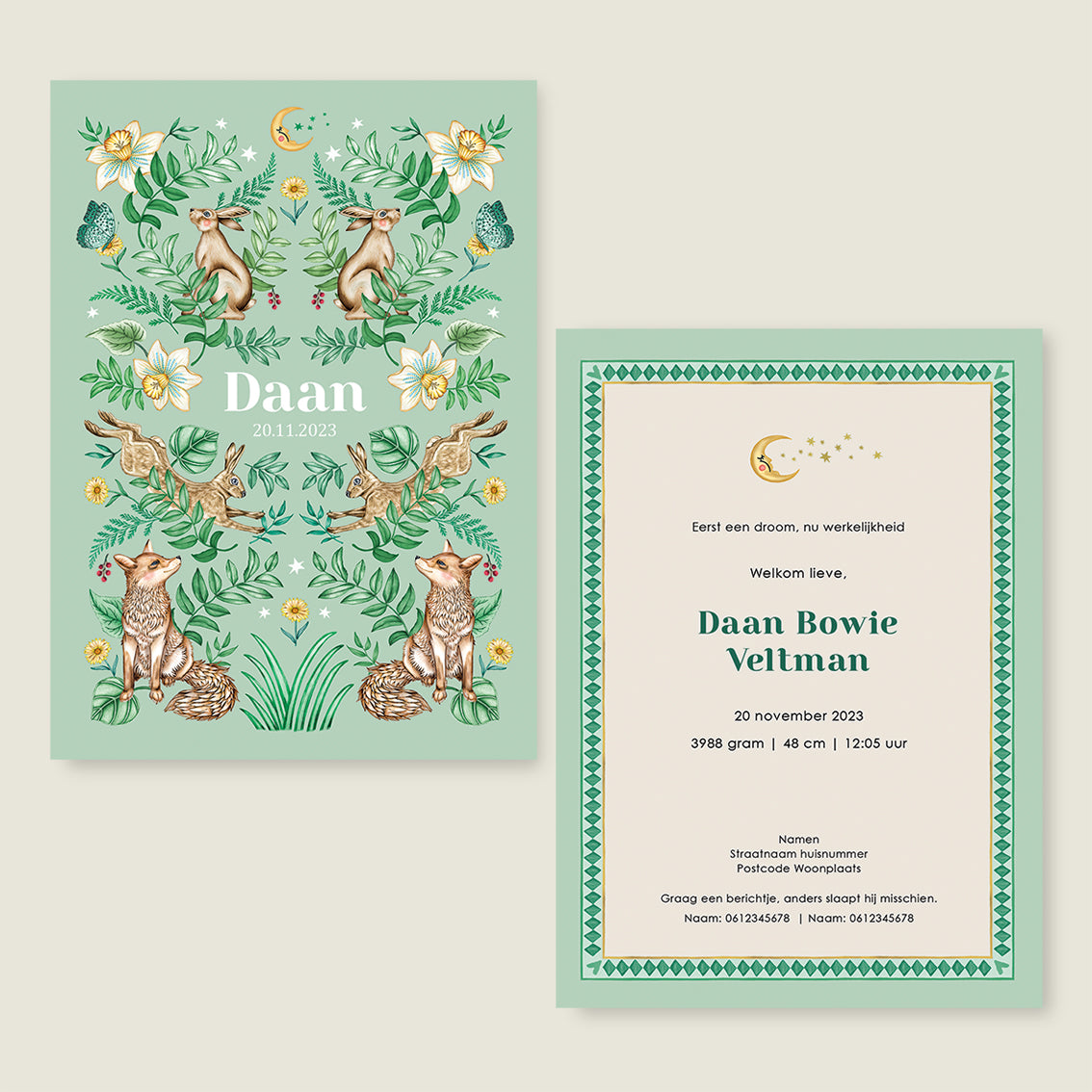 Bos Dieren Light Green - Story of July