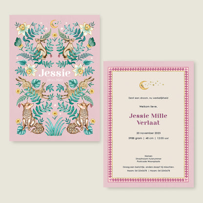 Bos Dieren Pink - Story of July