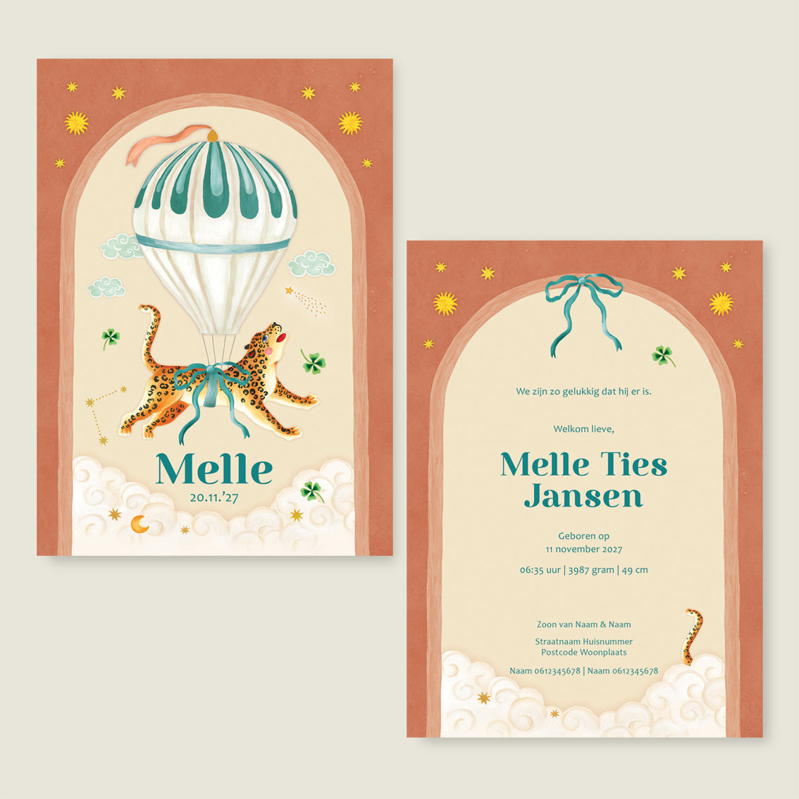 Sample Bow Panther Balloon