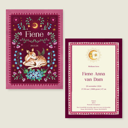 Sample Dear Moonlight Red - Story of July