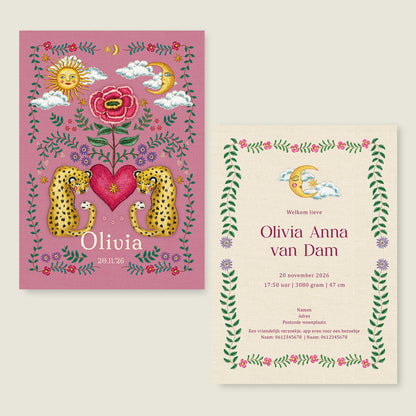 Panter Flower Pink - Story of July