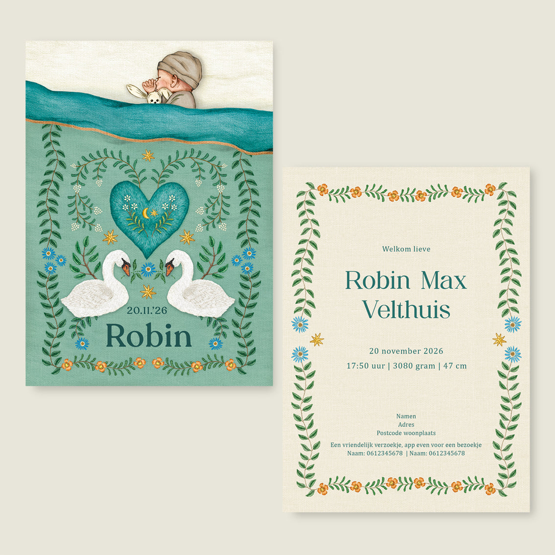 Sleep Tight Swan Green - Story of July