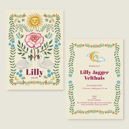 Swan Rose Offwhite - Story of July