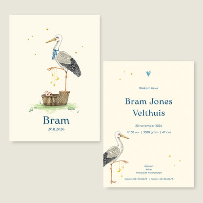 Stork Basket - Story of July