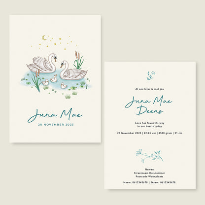 Swan Family Offwhite - Story of July