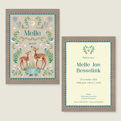 Two Dear Moonlight Khaki - Story of July