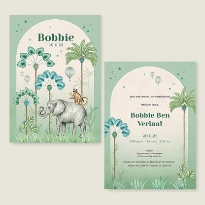 Elephant Palms Green - Story of July