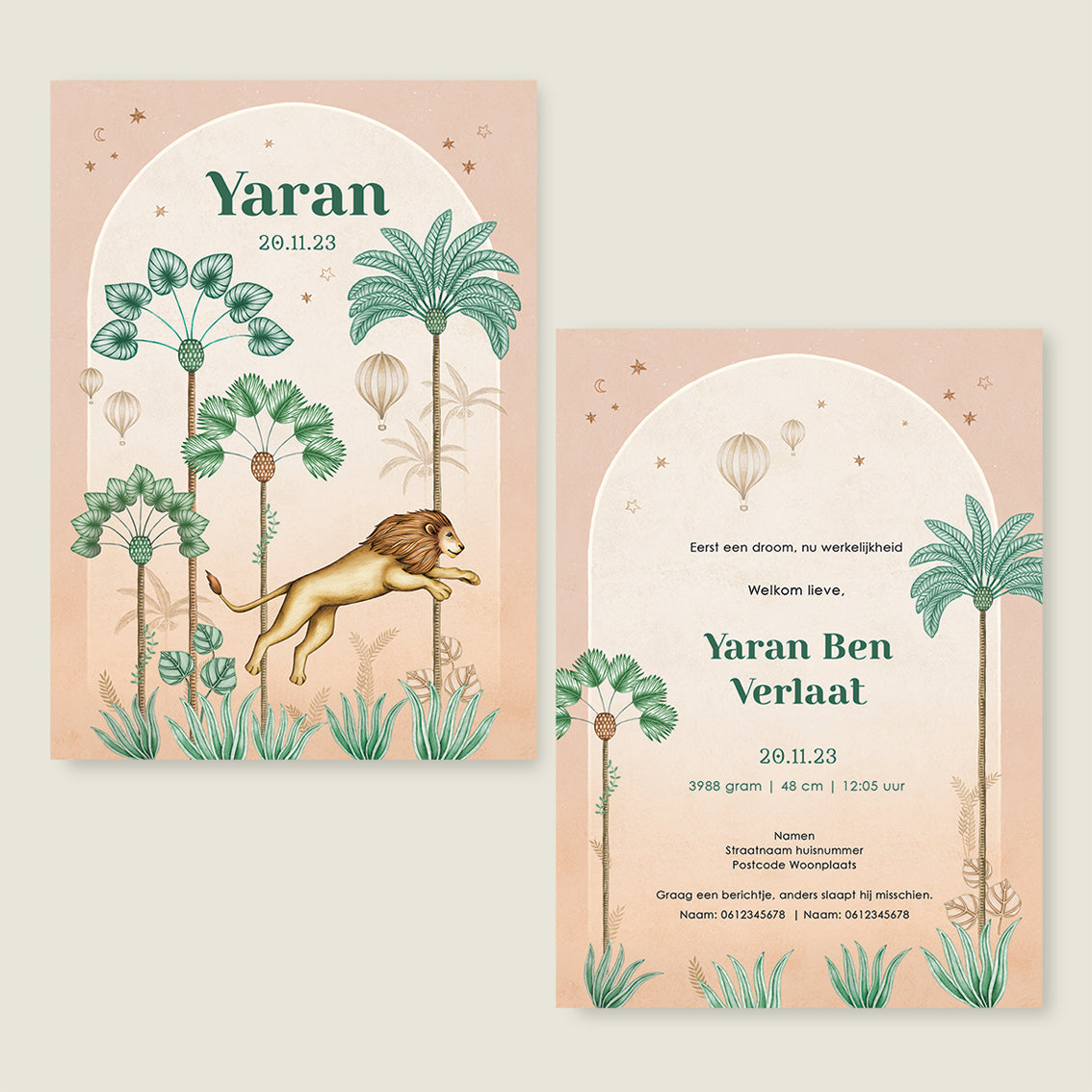 Lion Palms Terra - Story of July