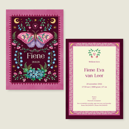 Moon Moth Red - Story of July