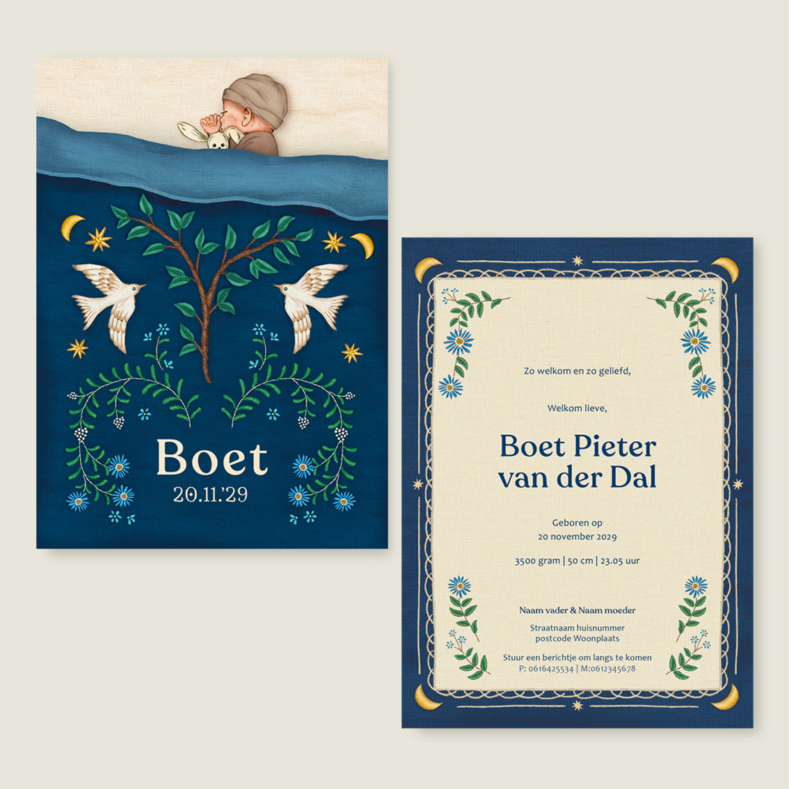 Sleeptight Dark Blue